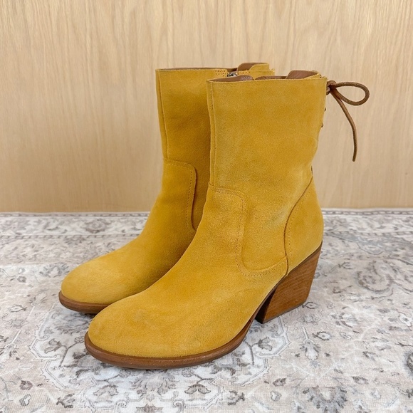 Kork-Ease Shoes - Kork Ease Cherna Bootie Suede Western Ankle Boot